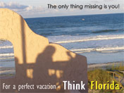 佛罗里达海滩旅游广告-海景